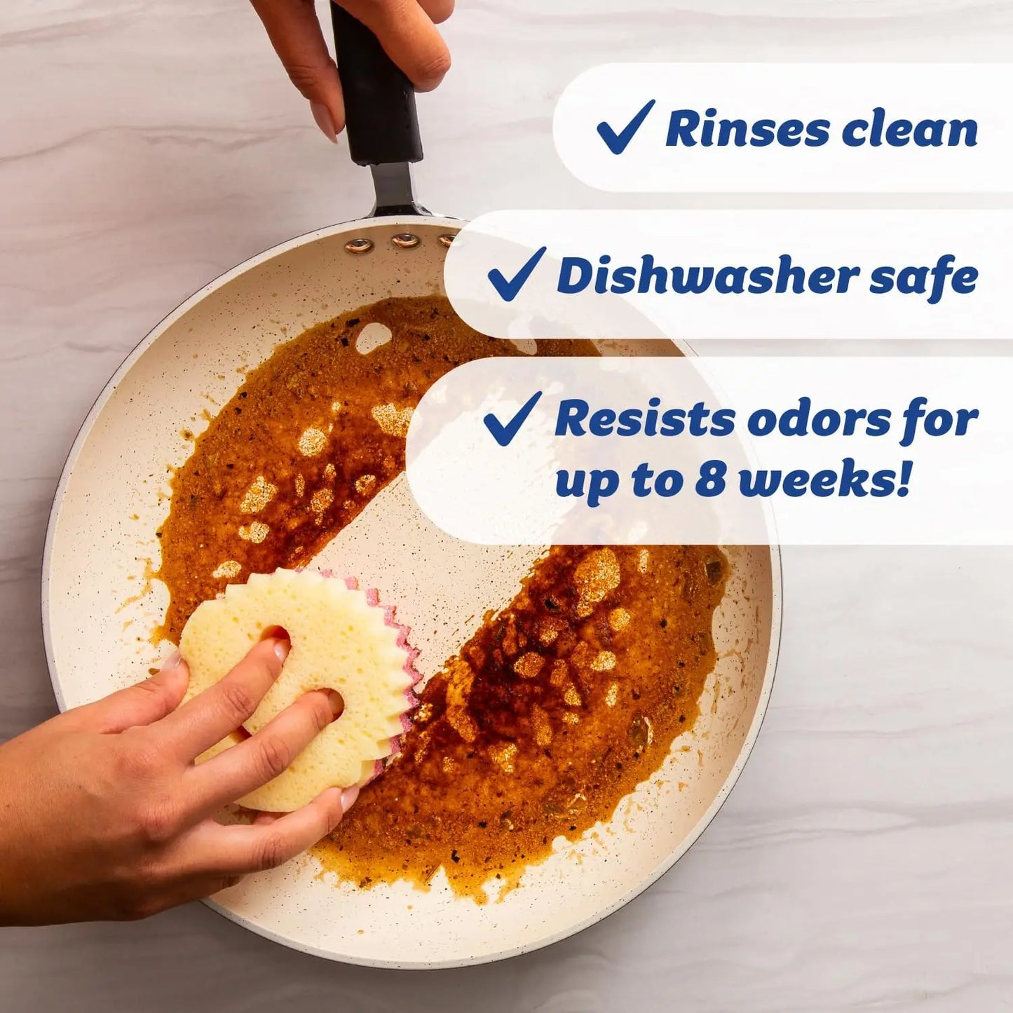 Mumma's Kitchen Scrubs – Tough on Grime, Gentle on Surfaces 🧽