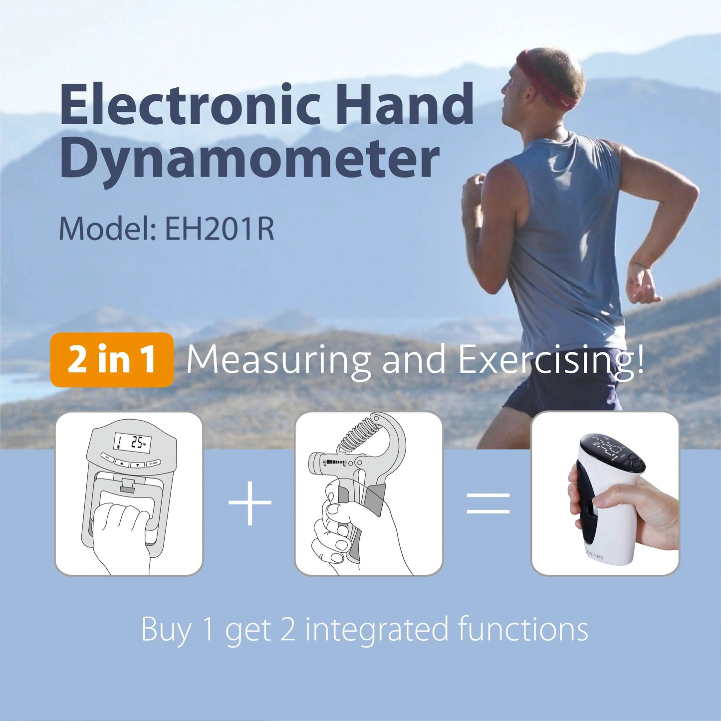 PowerGrip Pro – Digital Hand Strength Trainer