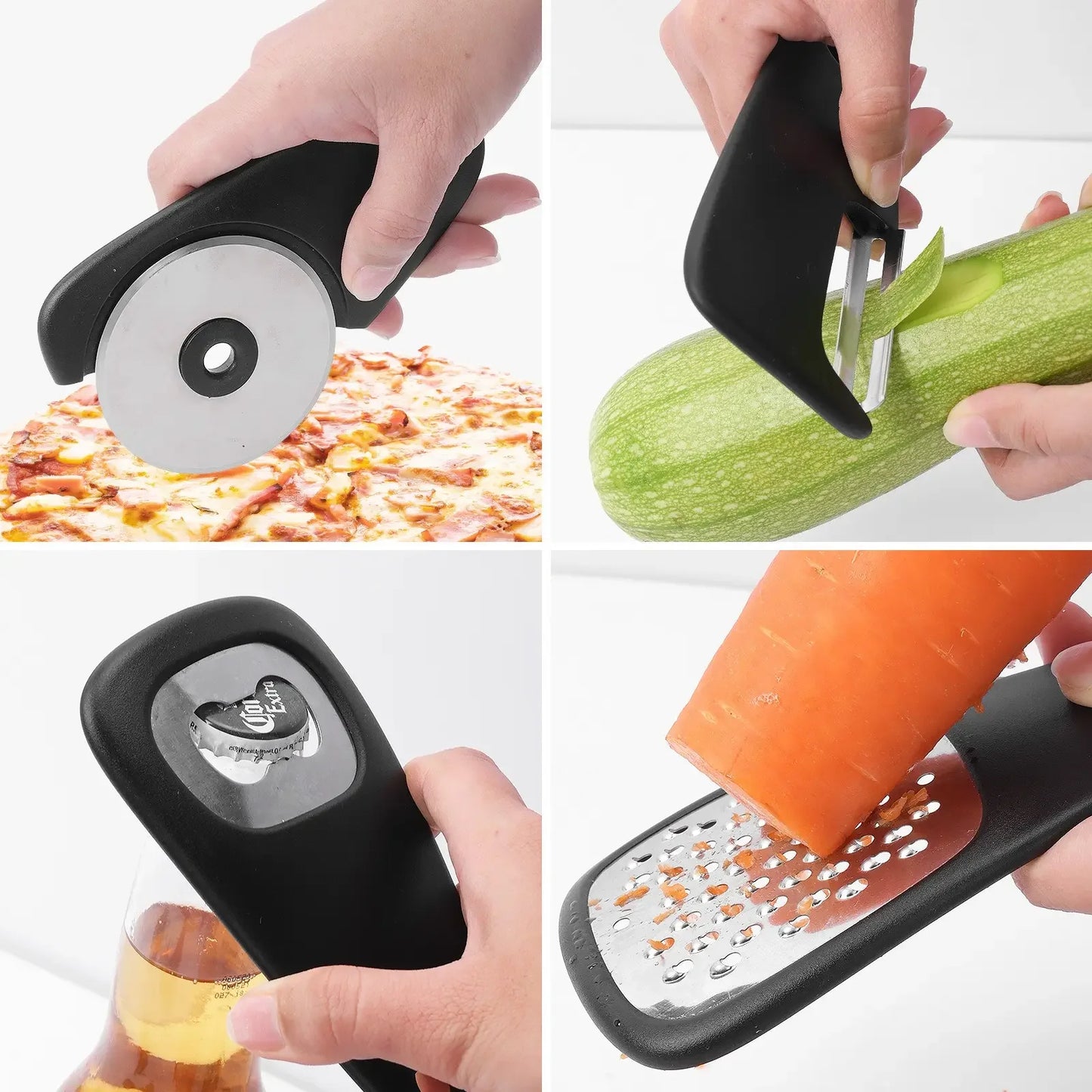 SliceMate™ – The Ultimate 6-in-1 Kitchen Companion! 🥒🍕