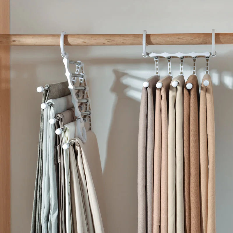 HangEase™ – The Ultimate Space-Saving Clothes Organizer