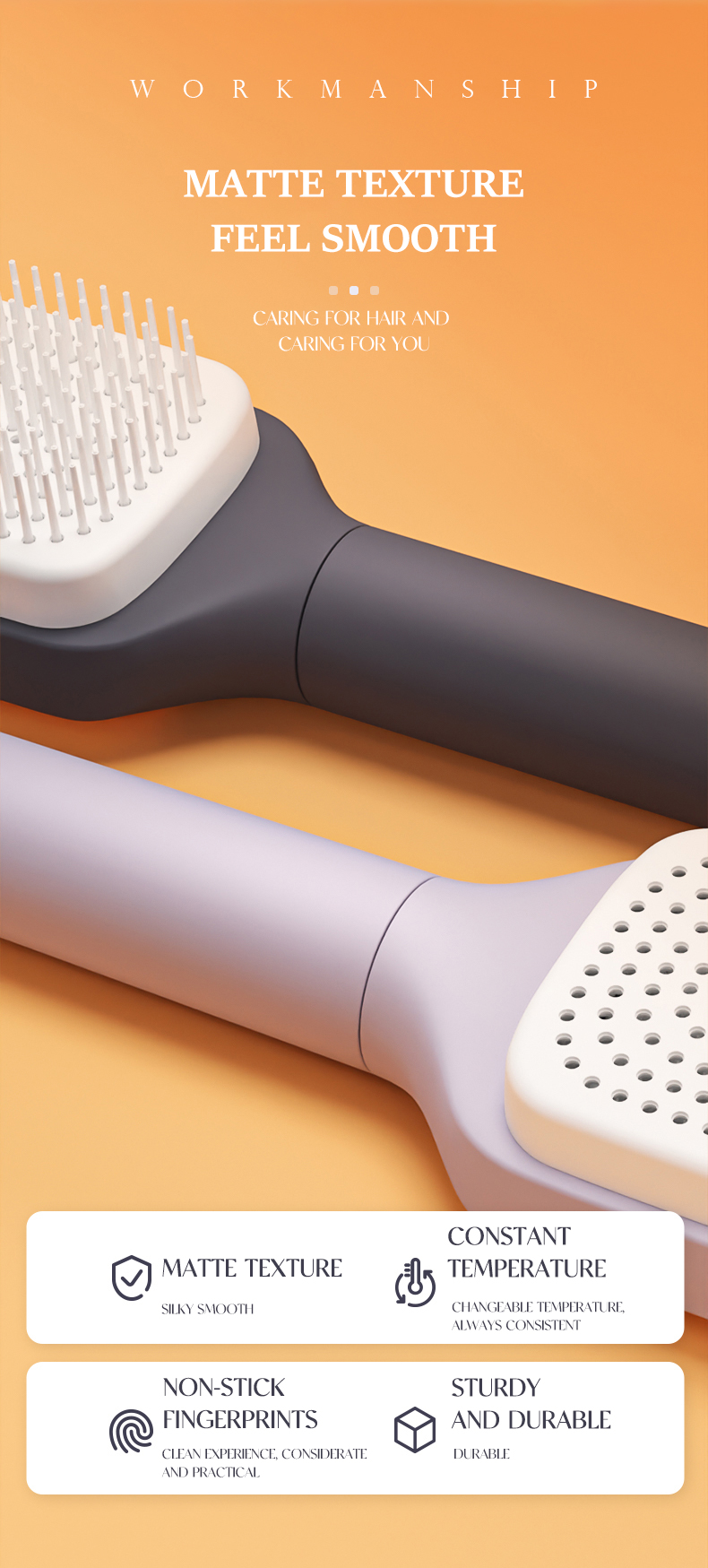 BristleEase™ – The Brush That Cleans Itself! 💆♀️