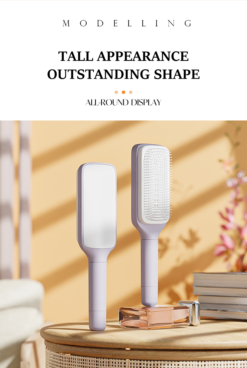 BristleEase™ – The Brush That Cleans Itself! 💆♀️