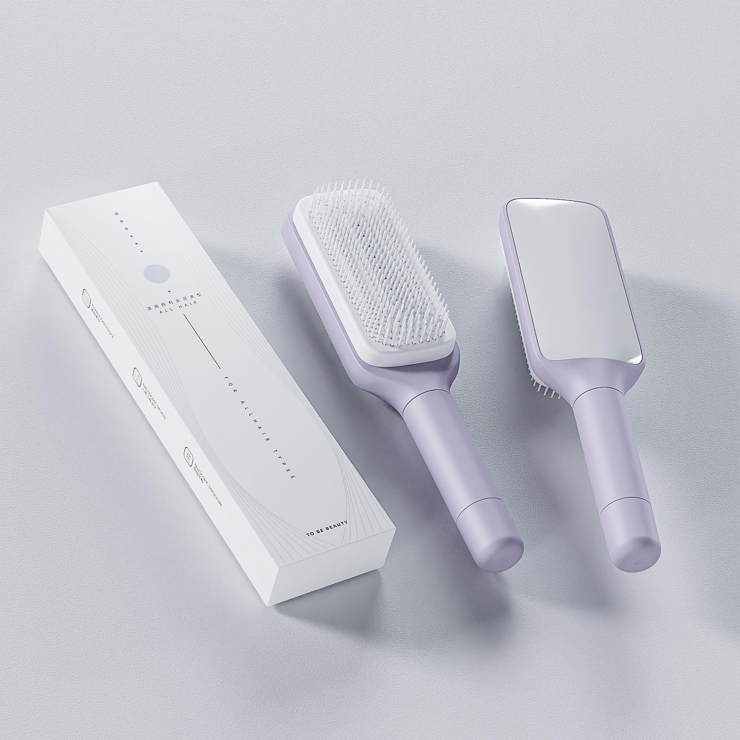 BristleEase™ – The Brush That Cleans Itself! 💆‍♀️