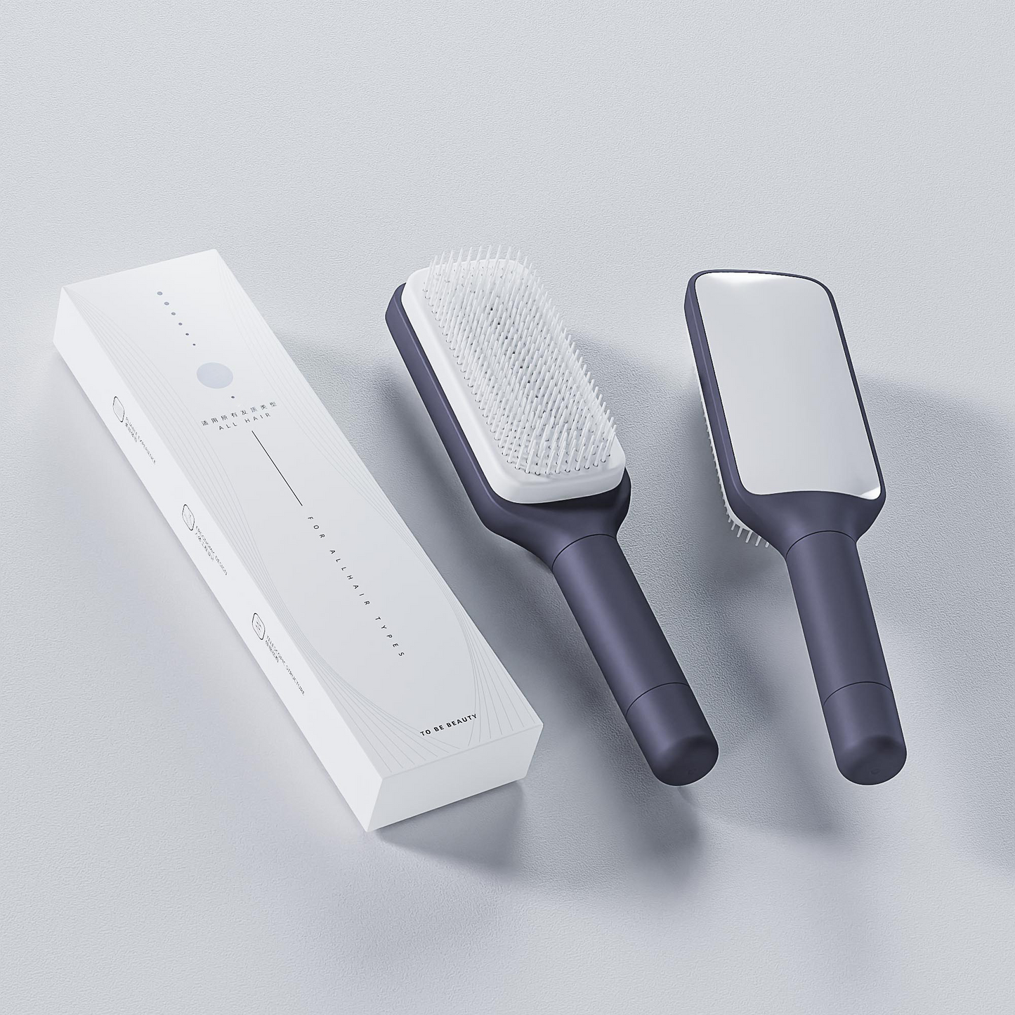 BristleEase™ – The Brush That Cleans Itself! 💆‍♀️